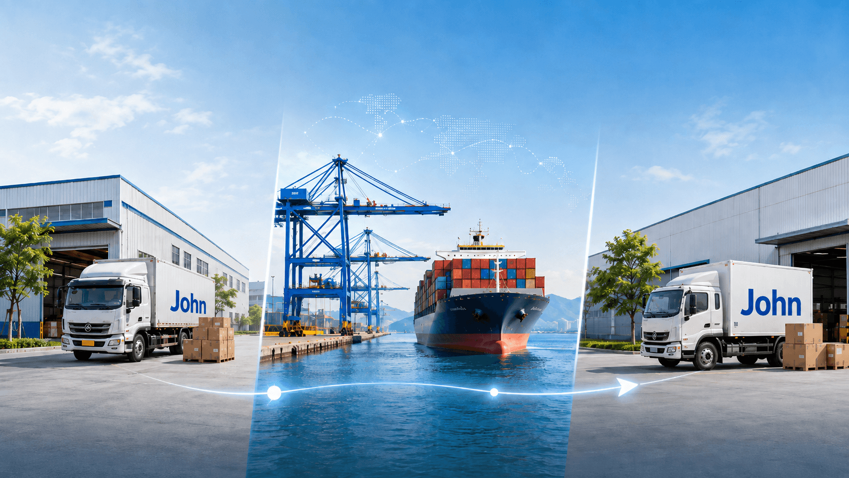 Envíos puerta a puerta desde Vietnam con alcance claro